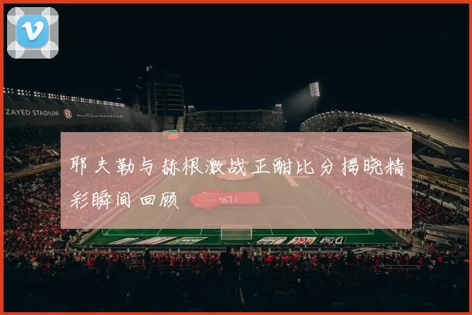 耶夫勒与赫根激战正酣比分揭晓精彩瞬间回顾